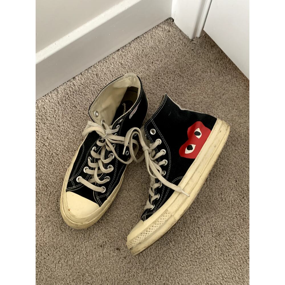 Converse All Stars CDG Play High Top Sneaker Size 8